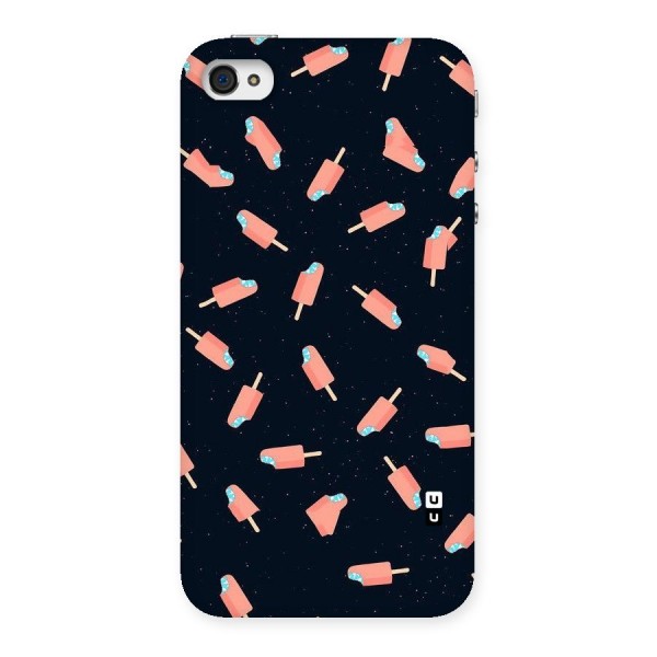 Icy Pattern Back Case for iPhone 4 4s