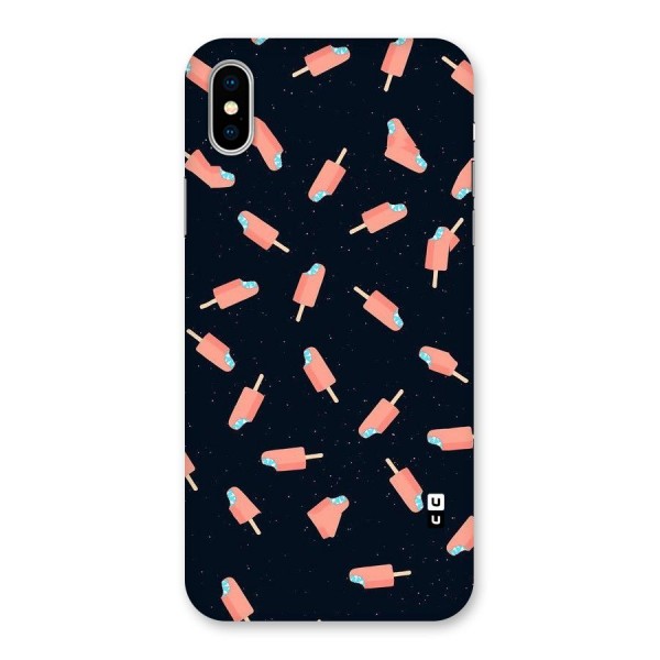 Icy Pattern Back Case for iPhone X