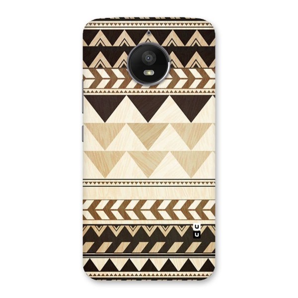 Indie Pattern Work Back Case for Moto E4 Plus