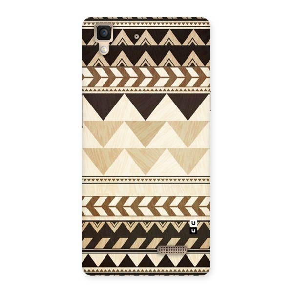 Indie Pattern Work Back Case for Oppo R7