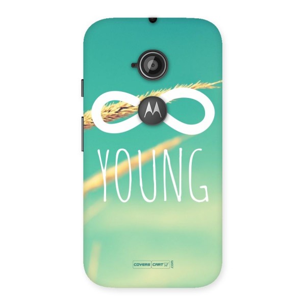 Infinity Young Back Case for Moto E 2nd Gen