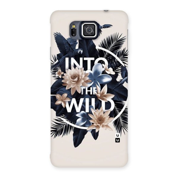 Into The Wild Blue Back Case for Galaxy Alpha