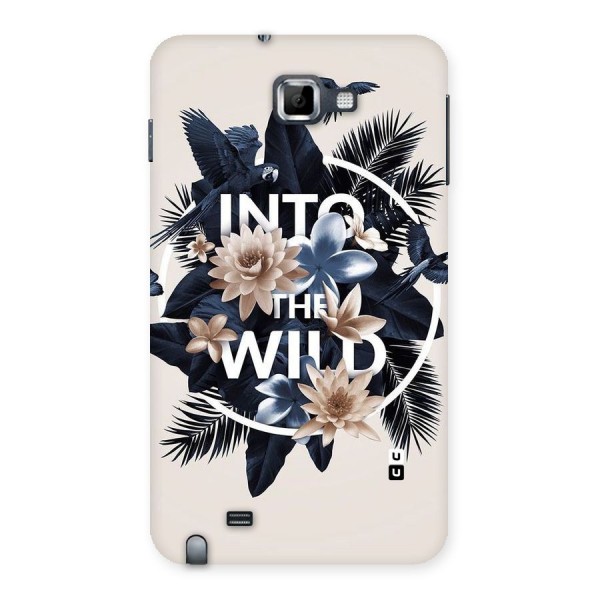 Into The Wild Blue Back Case for Galaxy Note