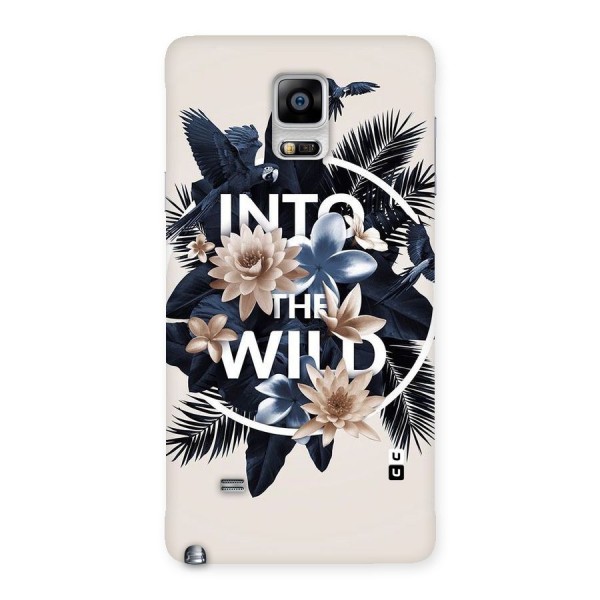 Into The Wild Blue Back Case for Galaxy Note 4