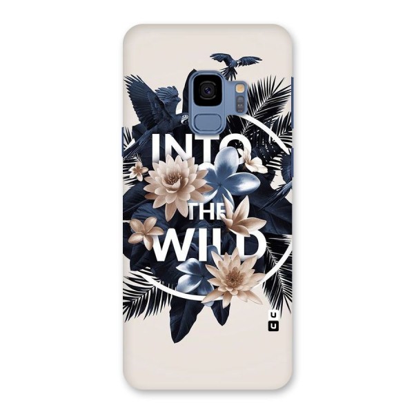 Into The Wild Blue Back Case for Galaxy S9