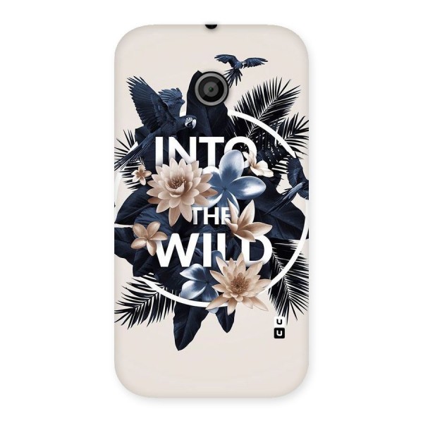 Into The Wild Blue Back Case for Moto E