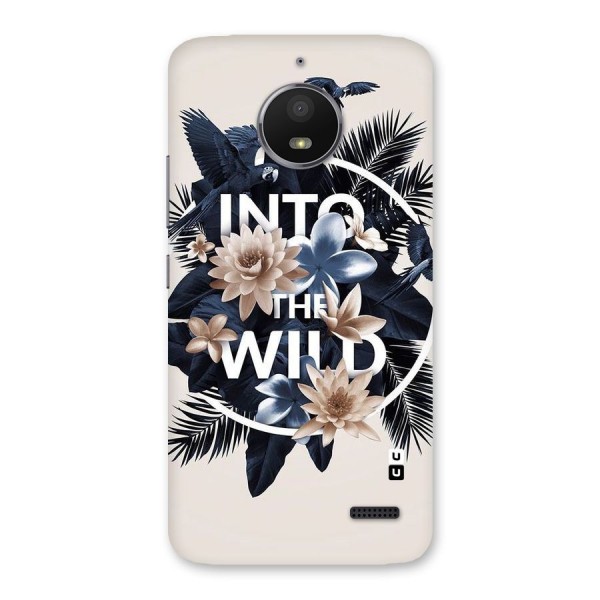 Into The Wild Blue Back Case for Moto E4