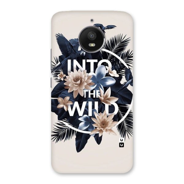 Into The Wild Blue Back Case for Moto E4 Plus