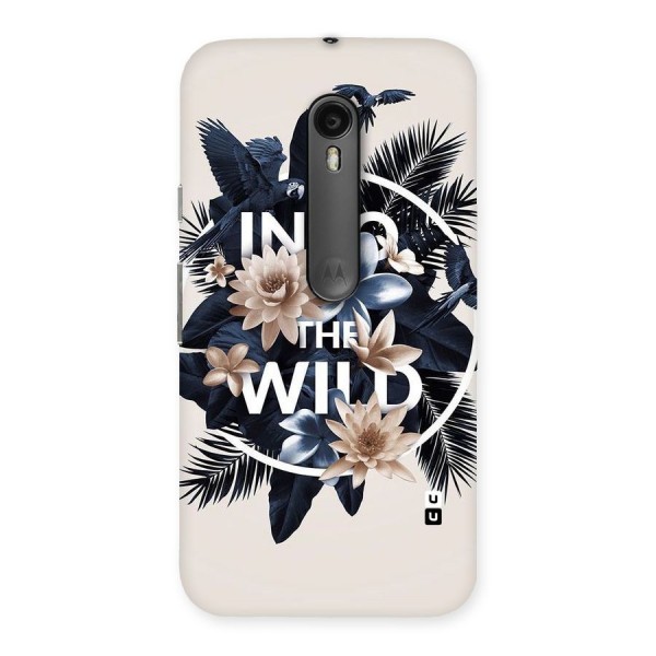 Into The Wild Blue Back Case for Moto G3