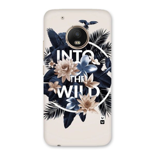 Into The Wild Blue Back Case for Moto G5 Plus