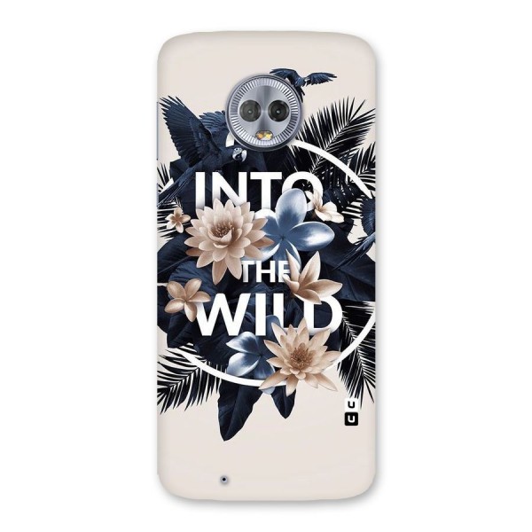 Into The Wild Blue Back Case for Moto G6