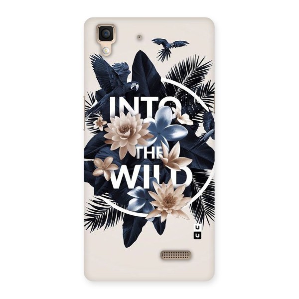 Into The Wild Blue Back Case for Oppo R7