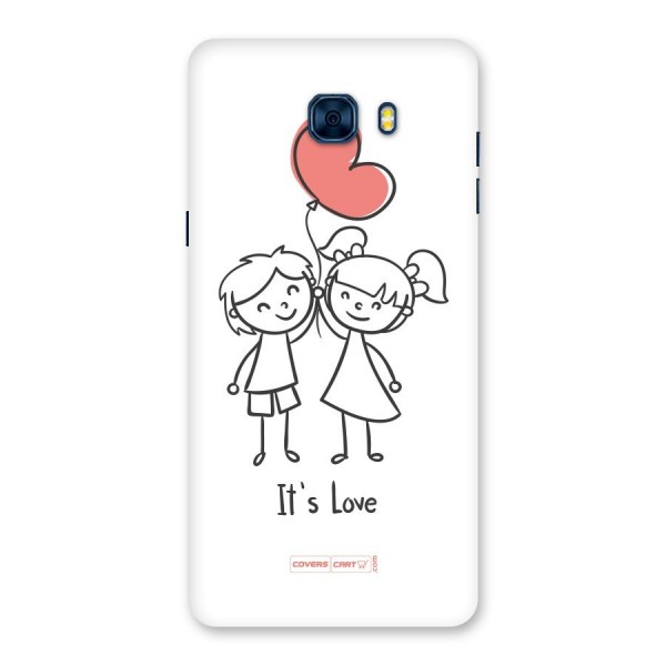 Its Love Back Case for Galaxy C7 Pro