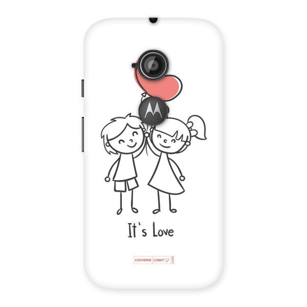 Its Love Back Case for Moto E 2nd Gen