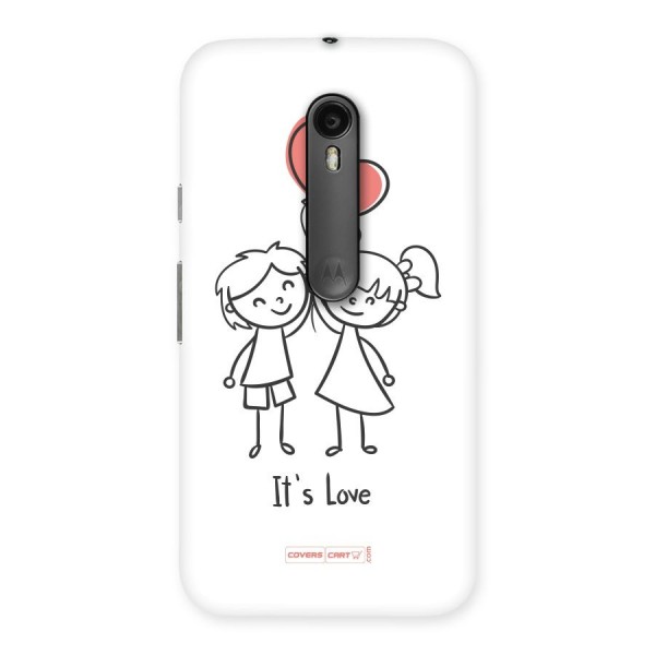 Its Love Back Case for Moto G3