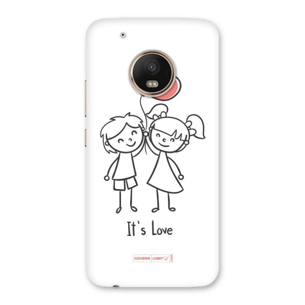 Its Love Back Case for Moto G5 Plus