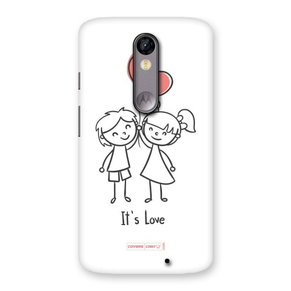 Its Love Back Case for Moto X Force