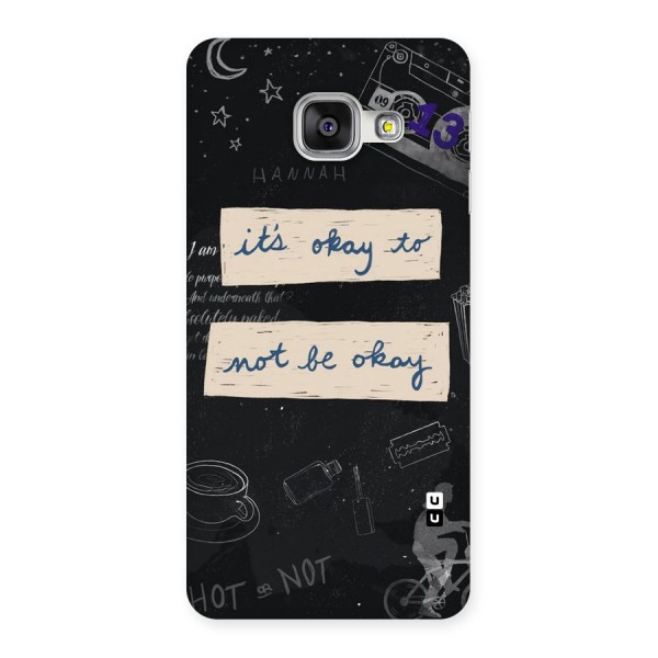 Its Okay Back Case for Galaxy A3 2016