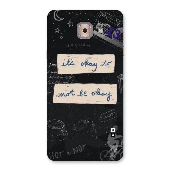 Its Okay Back Case for Galaxy J7 Max