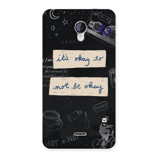 Its Okay Back Case for Micromax Unite 2 A106