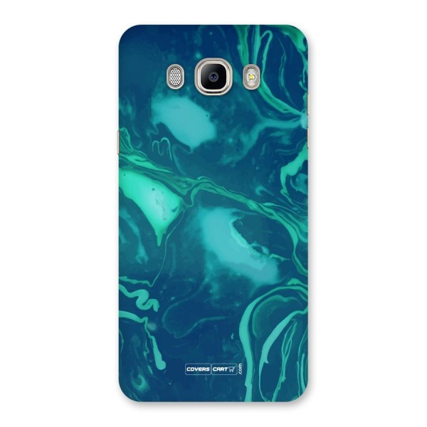 Jazzy Green Marble Texture Back Case for Galaxy On8