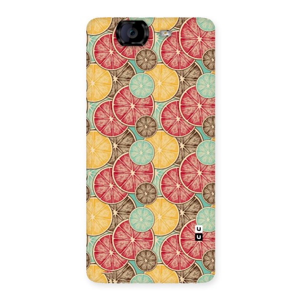 Juicy Pattern Back Case for Canvas Knight A350