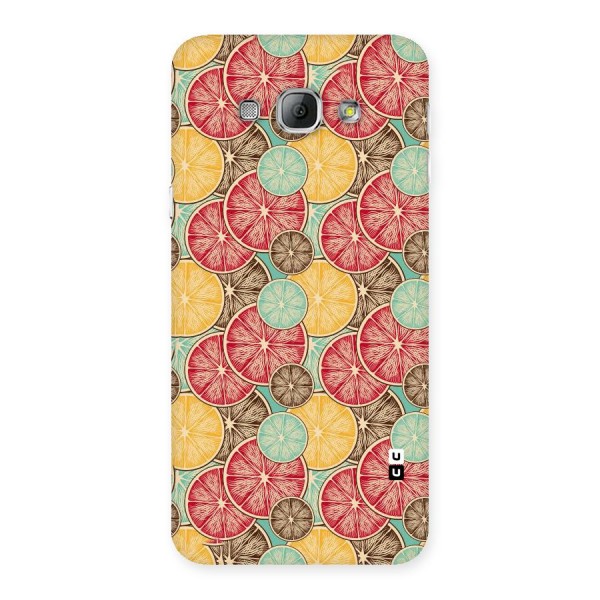 Juicy Pattern Back Case for Galaxy A8