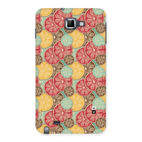 Juicy Pattern Back Case for Galaxy Note