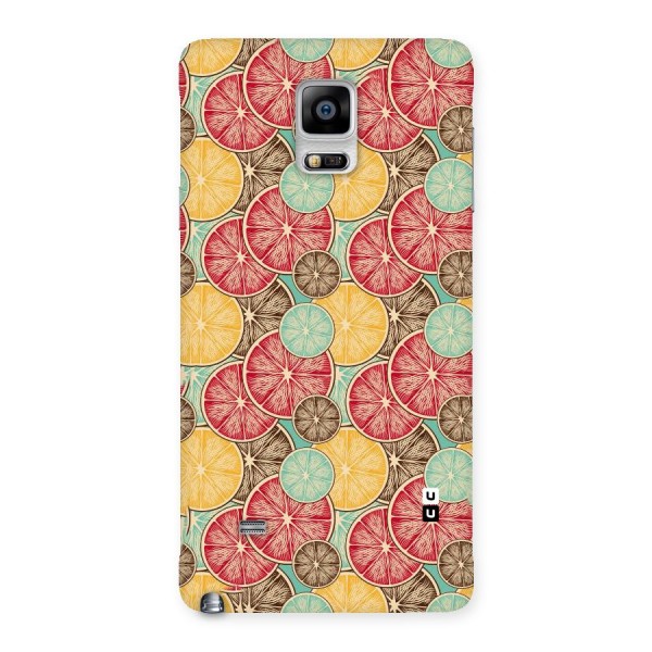 Juicy Pattern Back Case for Galaxy Note 4