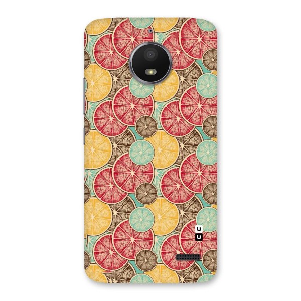 Juicy Pattern Back Case for Moto E4