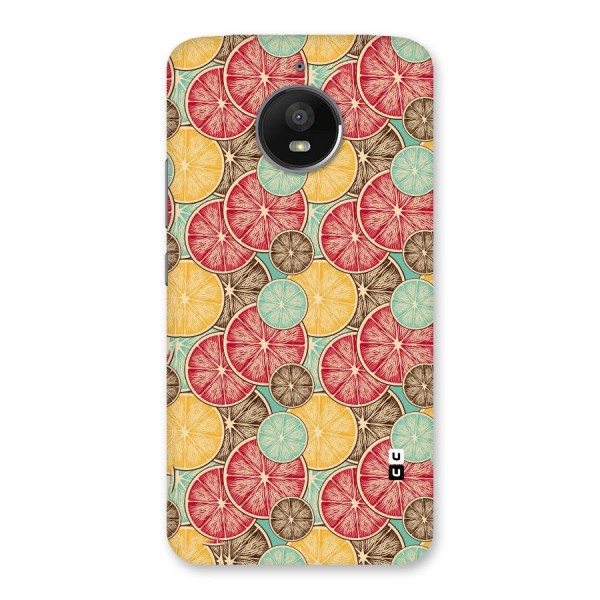 Juicy Pattern Back Case for Moto E4 Plus