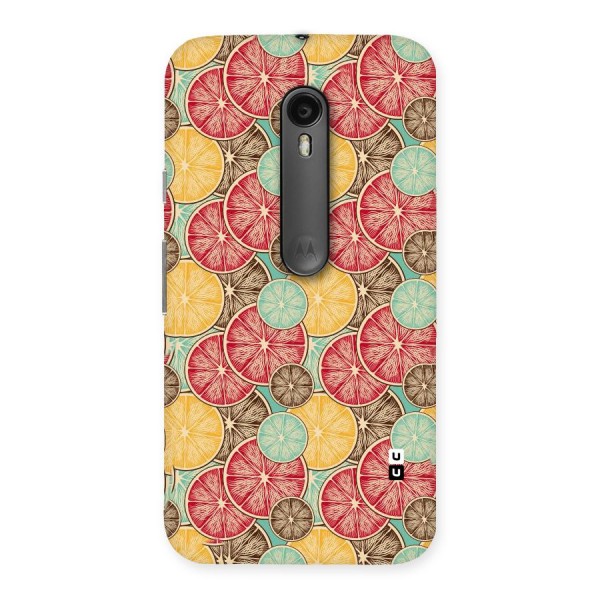 Juicy Pattern Back Case for Moto G3