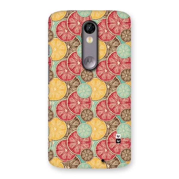 Juicy Pattern Back Case for Moto X Force