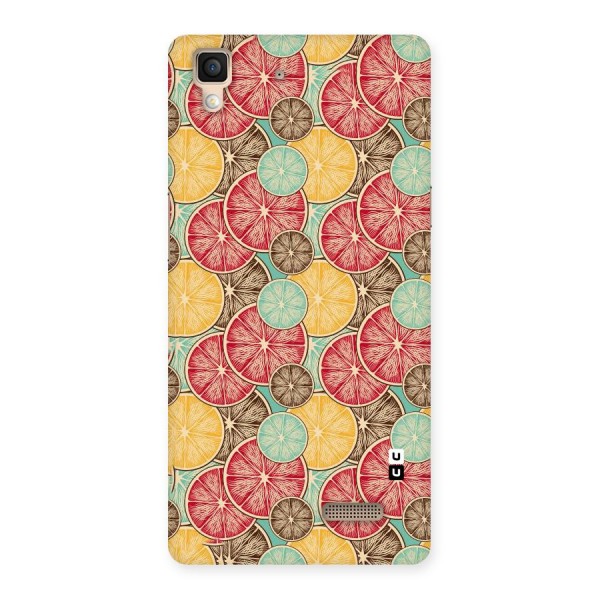 Juicy Pattern Back Case for Oppo R7