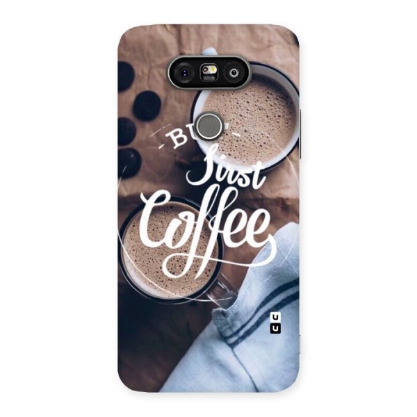 Just Coffee Back Case for LG G5