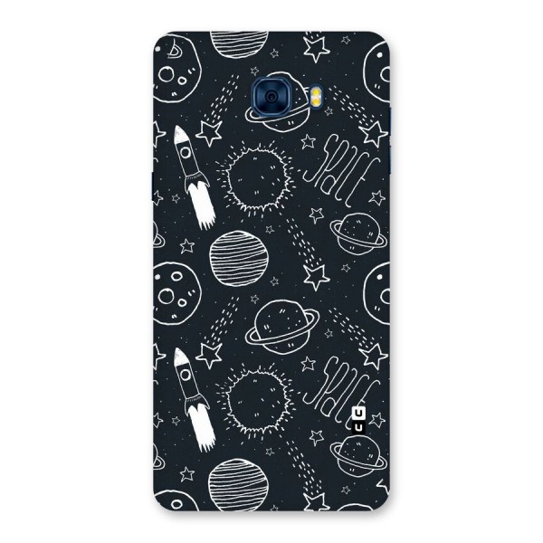 Just Space Things Back Case for Galaxy C7 Pro