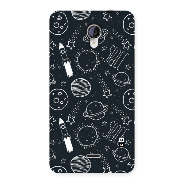 Just Space Things Back Case for Micromax Unite 2 A106