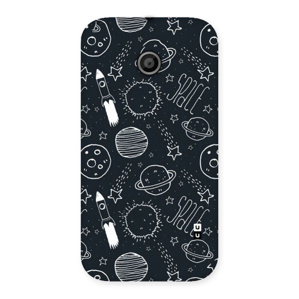 Just Space Things Back Case for Moto E