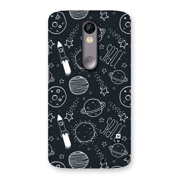 Just Space Things Back Case for Moto X Force