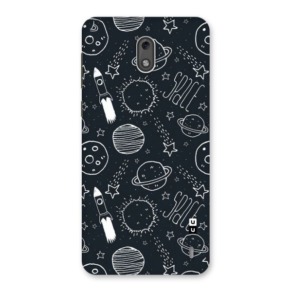 Just Space Things Back Case for Nokia 2