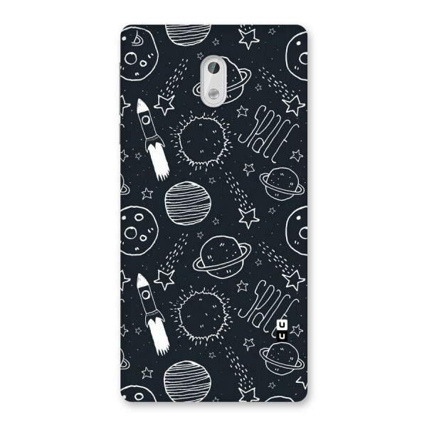 Just Space Things Back Case for Nokia 3