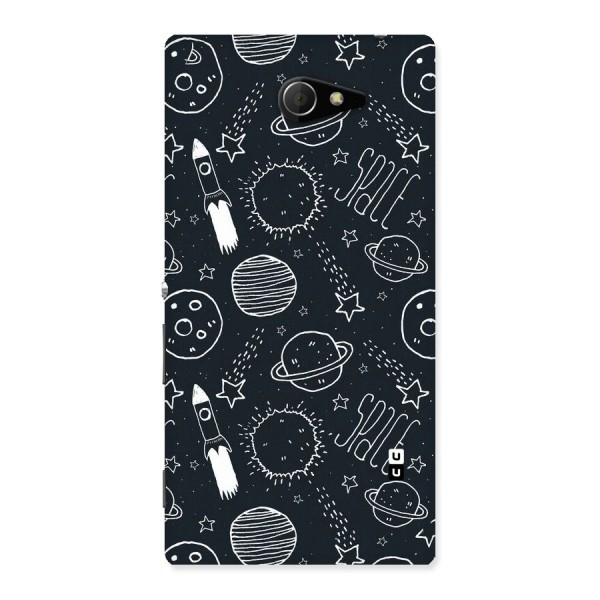 Just Space Things Back Case for Sony Xperia M2