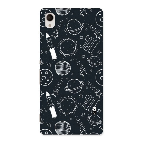 Just Space Things Back Case for Sony Xperia M4