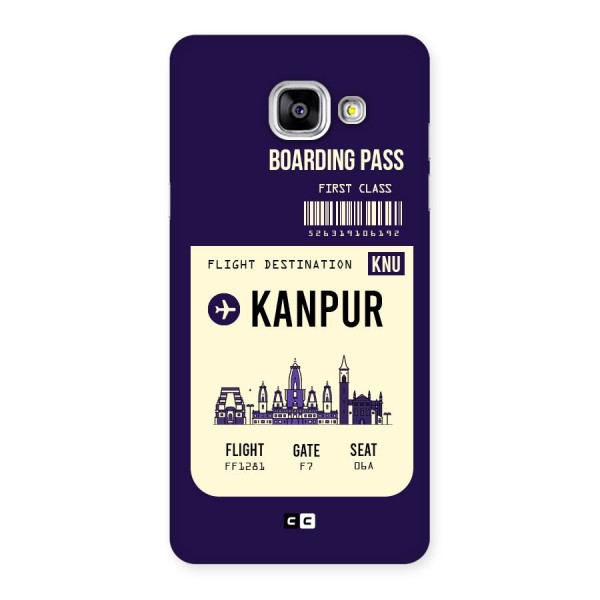 Kanpur Boarding Pass Back Case for Galaxy A5 2016