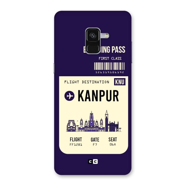 Kanpur Boarding Pass Back Case for Galaxy A8 Plus