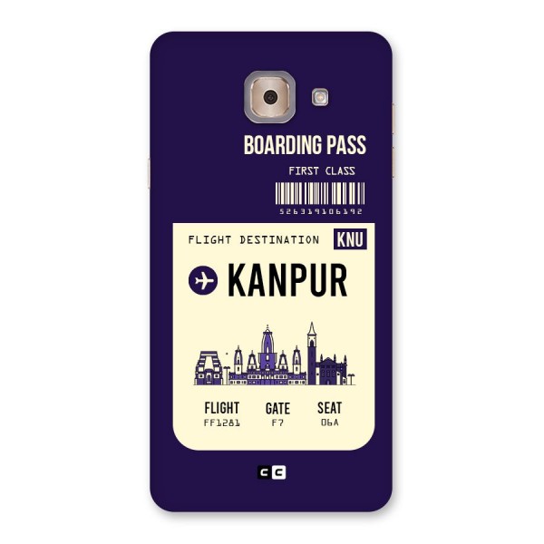 Kanpur Boarding Pass Back Case for Galaxy J7 Max