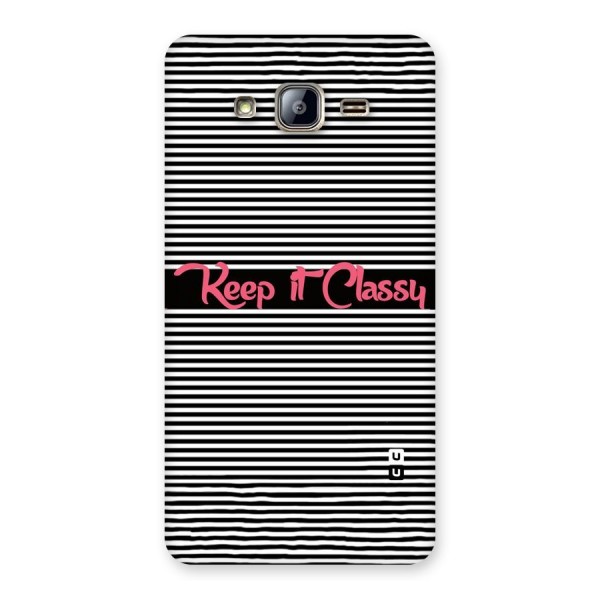 Keep It Classy Back Case for Galaxy On5