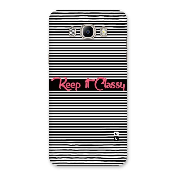 Keep It Classy Back Case for Galaxy On8