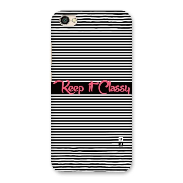 Keep It Classy Back Case for Redmi Y1 Lite