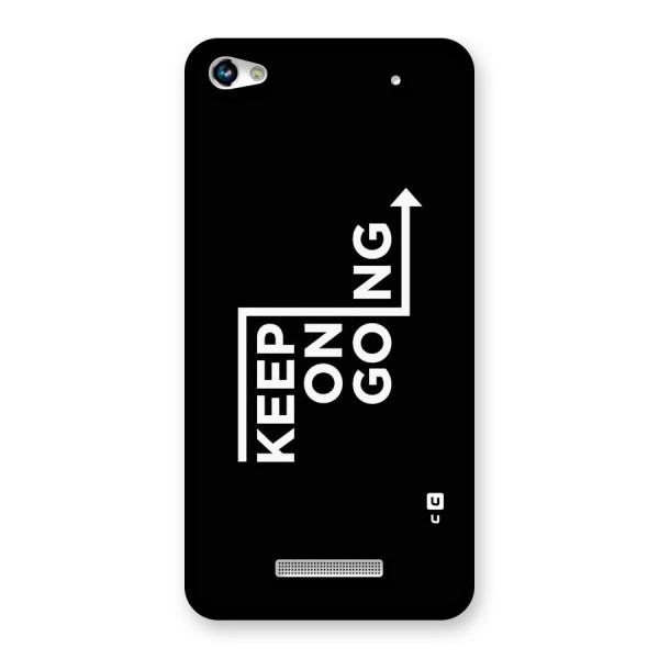 Keep On Going Back Case for Micromax Hue 2